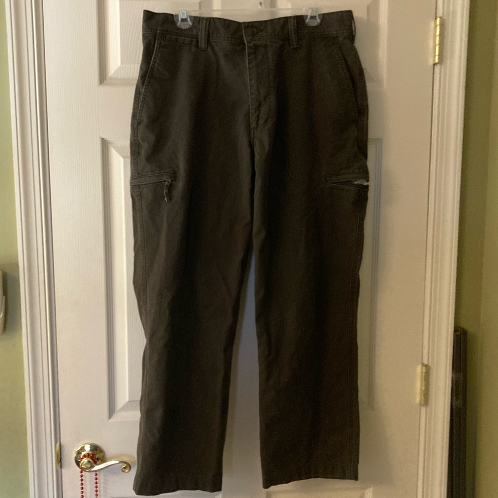 Olive Dockers Cargo Pants